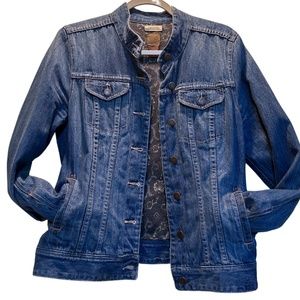 Eco-Friendly Ruff Hewn Thermal-Lined Denim Jean Jacket Sz M